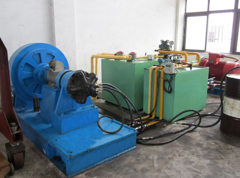Hydraulic motor test bench Hydraulic motor test bench